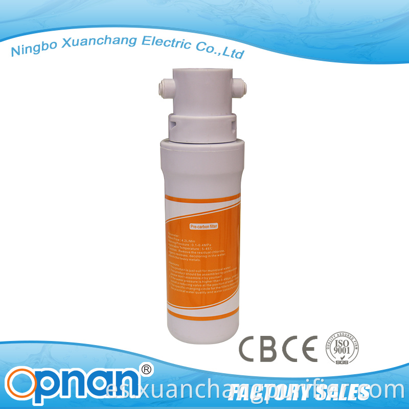 Purificador de agua de exportador popular de Ningbo Hot Hot con filtro de membrana UF